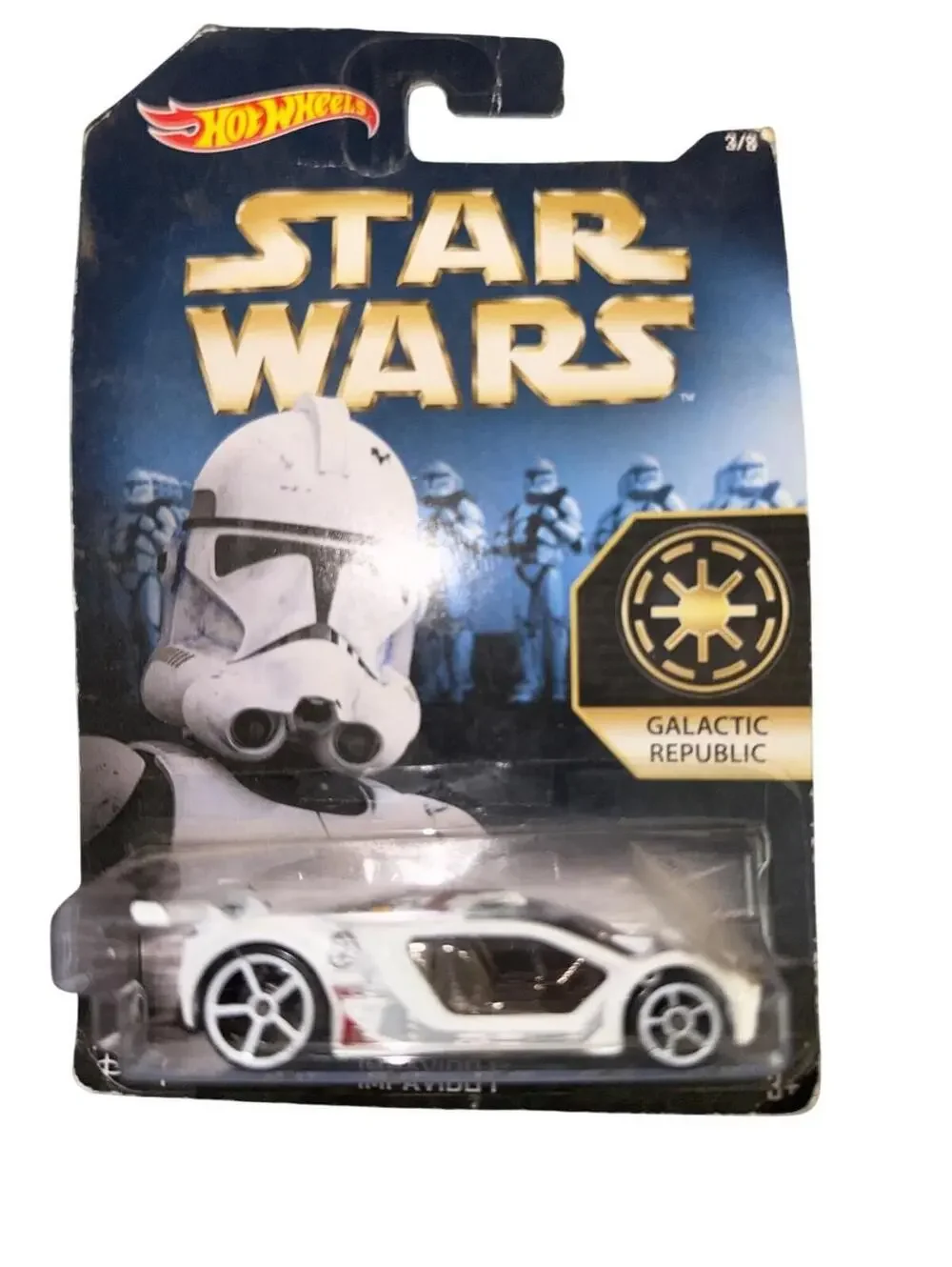 Hot Wheels Star Wars Galactic Republic Imparatori Die-Cast Car Collectible